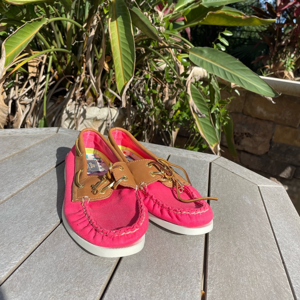 Sperry Top~Sider Hot Pink shoes